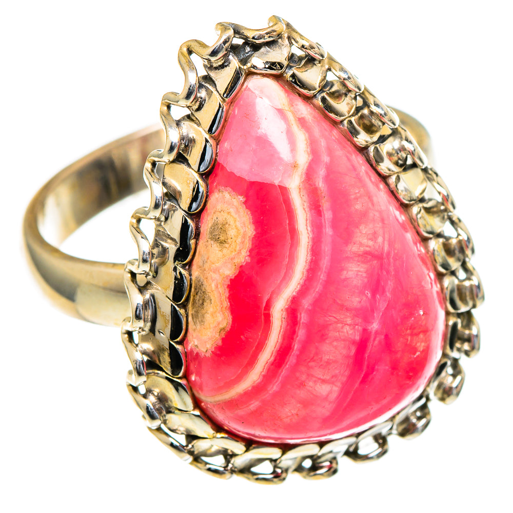 Rhodochrosite Rings handcrafted by Anasilvercos - RING98219