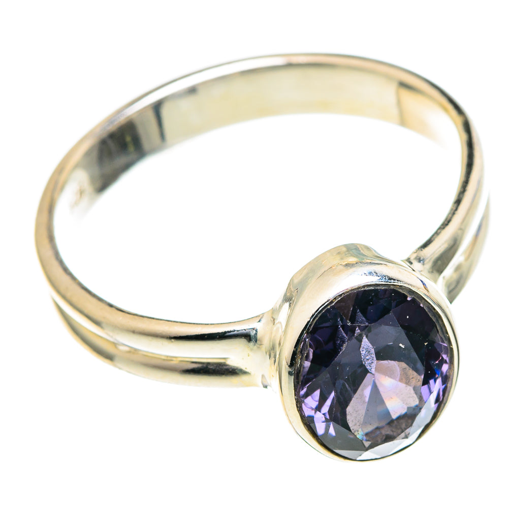 Violet Spinel Rings handcrafted by Anasilvercos - RING98222
