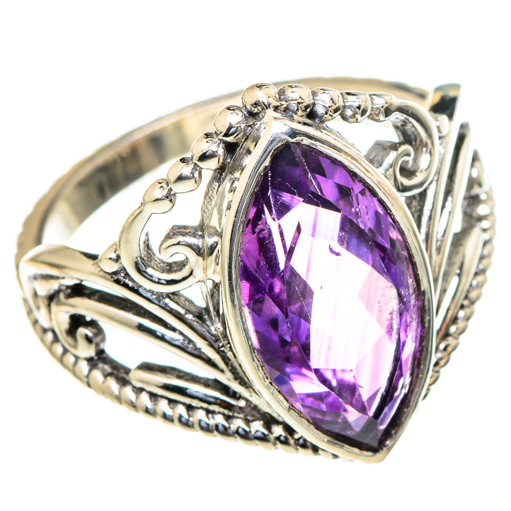 Amethyst Rings handcrafted by Anasilvercos - RING98224