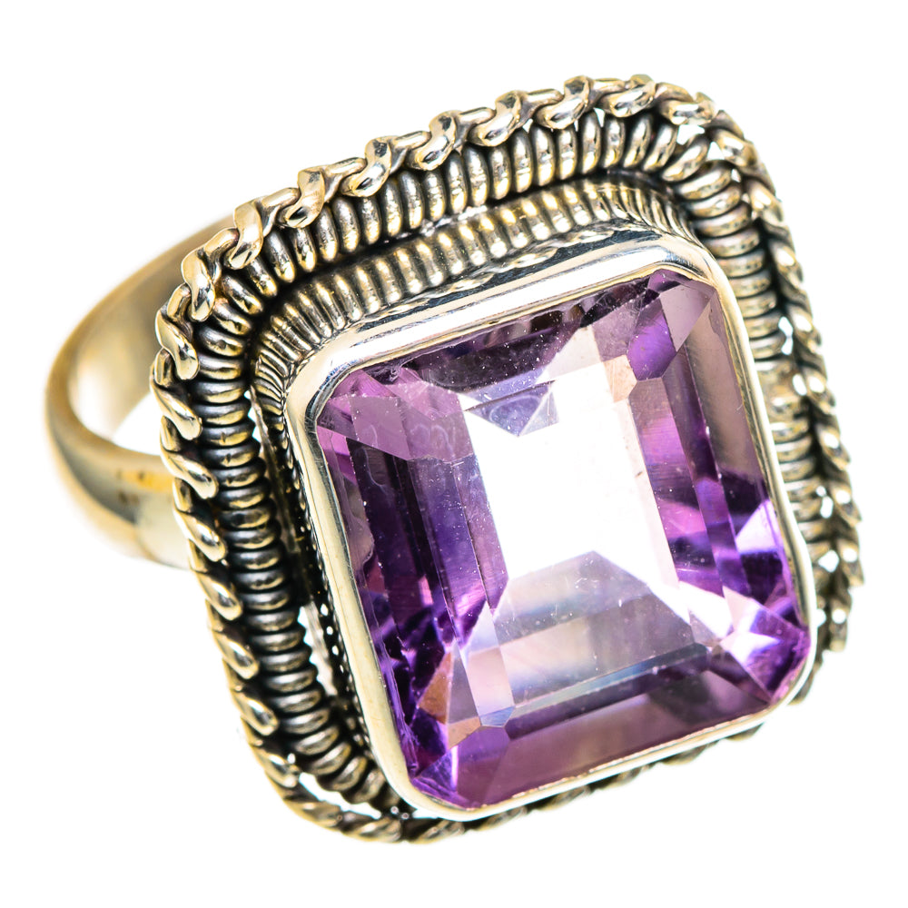 Amethyst Rings handcrafted by Anasilvercos - RING98226