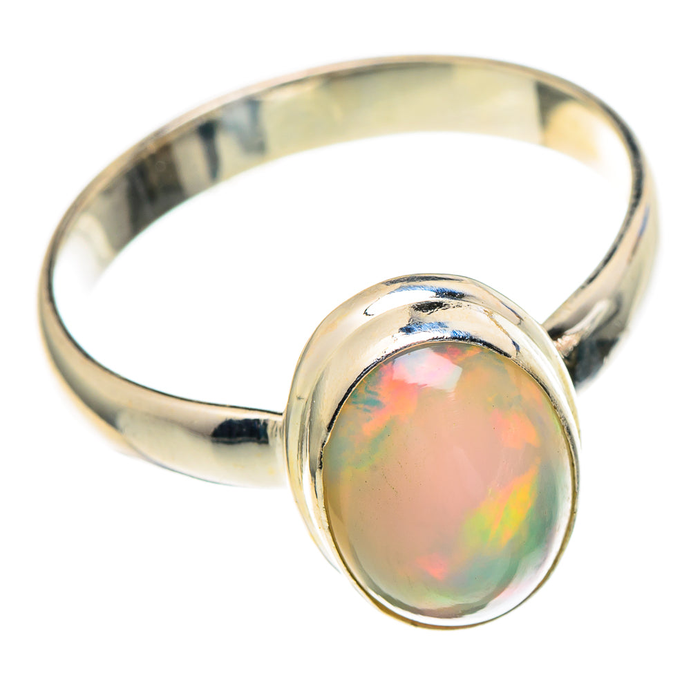 Ethiopian Opal Rings handcrafted by Anasilvercos - RING98229
