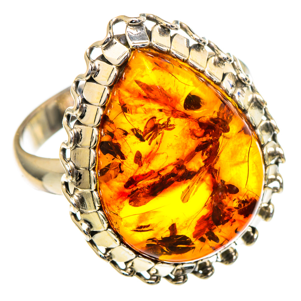 Baltic Amber Rings handcrafted by Anasilvercos - RING98257