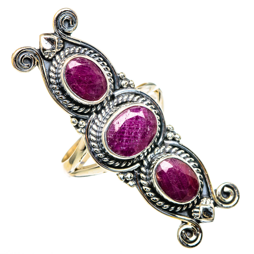 Ruby Rings handcrafted by Anasilvercos - RING98260