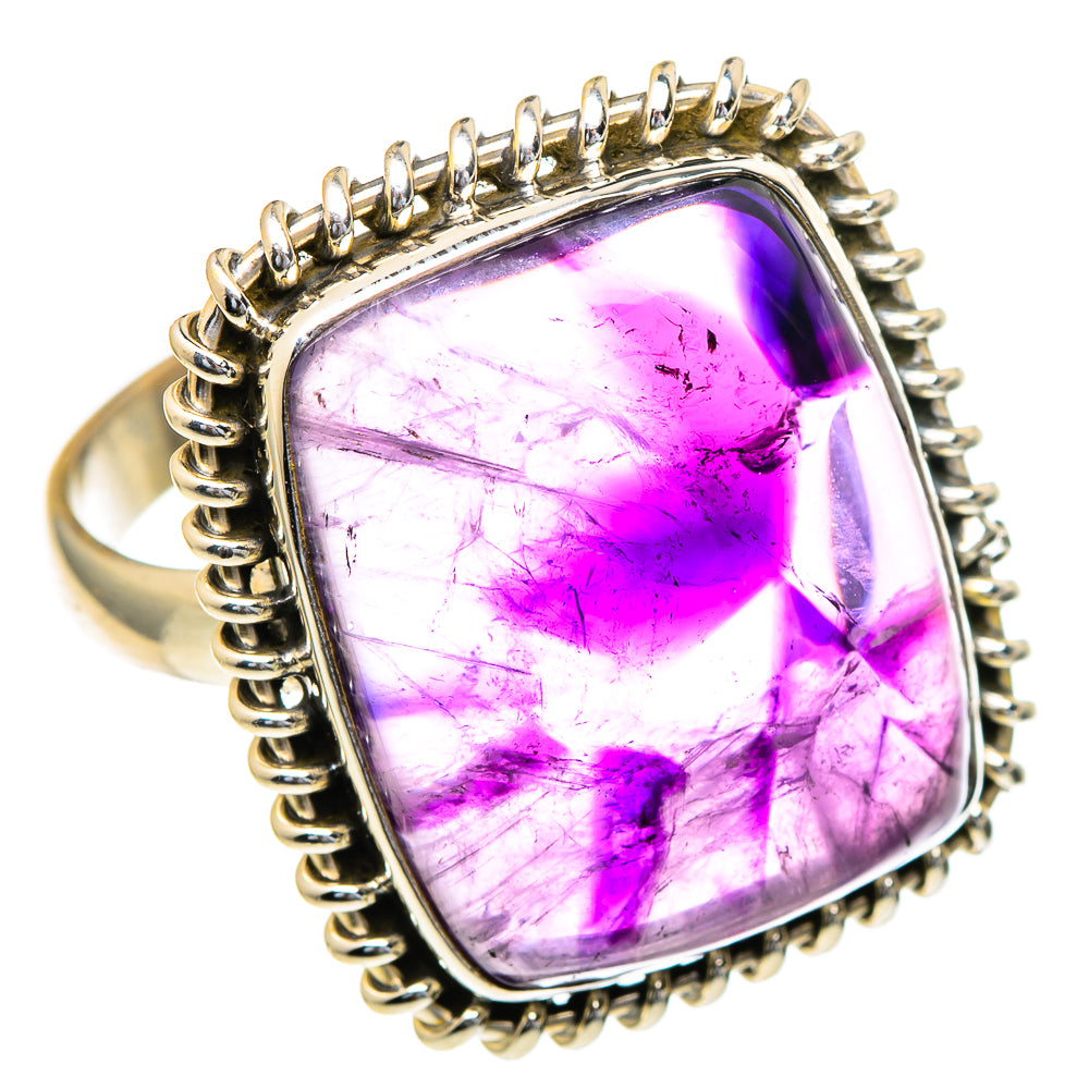 Star Amethyst Rings handcrafted by Anasilvercos - RING98263