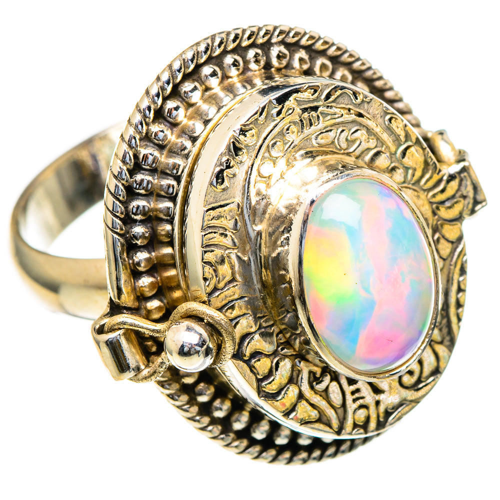 Ethiopian Opal Rings handcrafted by Anasilvercos - RING98277 - Photo 2