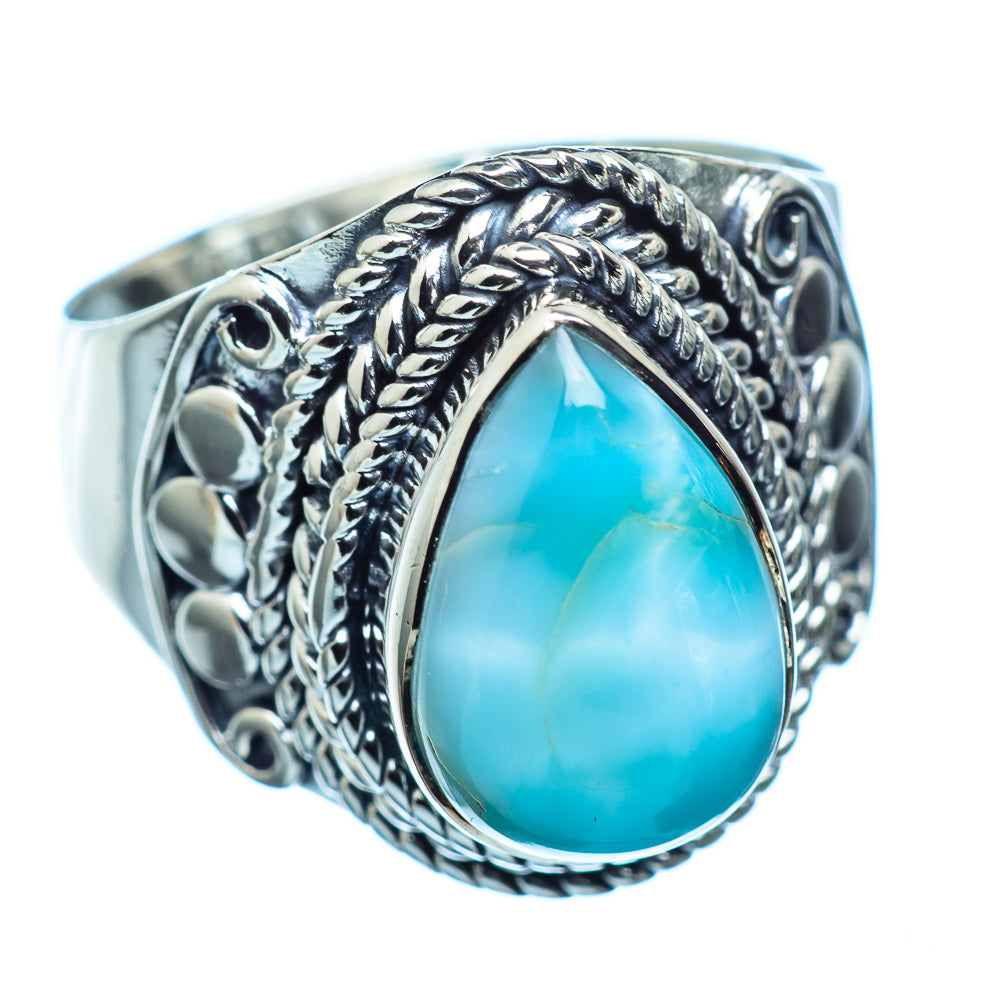 Larimar Rings handcrafted by Anasilvercos - RING982779