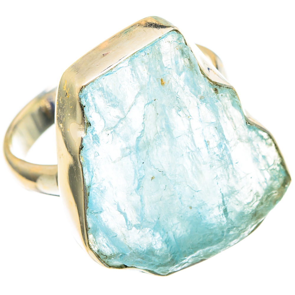 Aquamarine Rings handcrafted by Anasilvercos - RING98280
