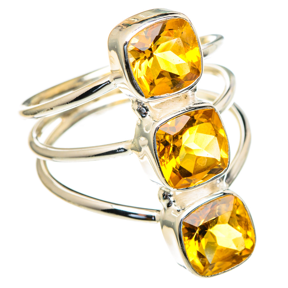 Citrine Rings handcrafted by Anasilvercos - RING98290