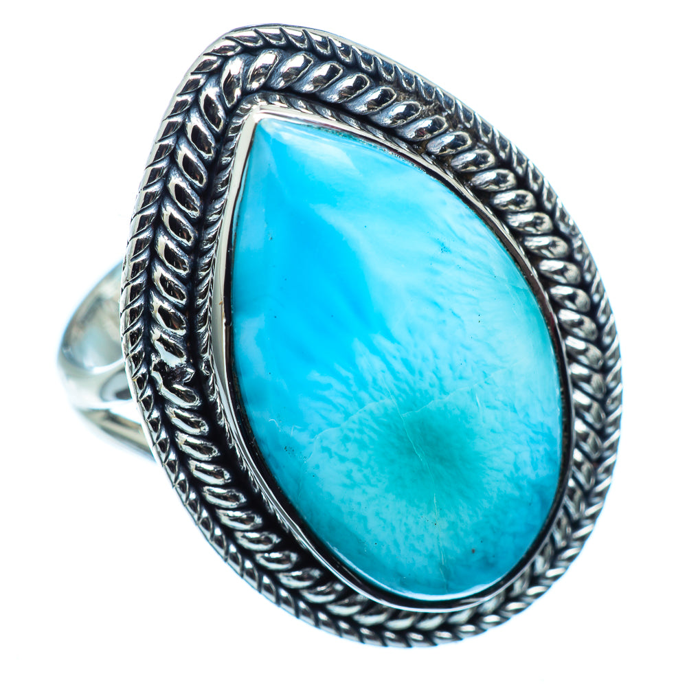 Larimar Rings handcrafted by Anasilvercos - RING982926
