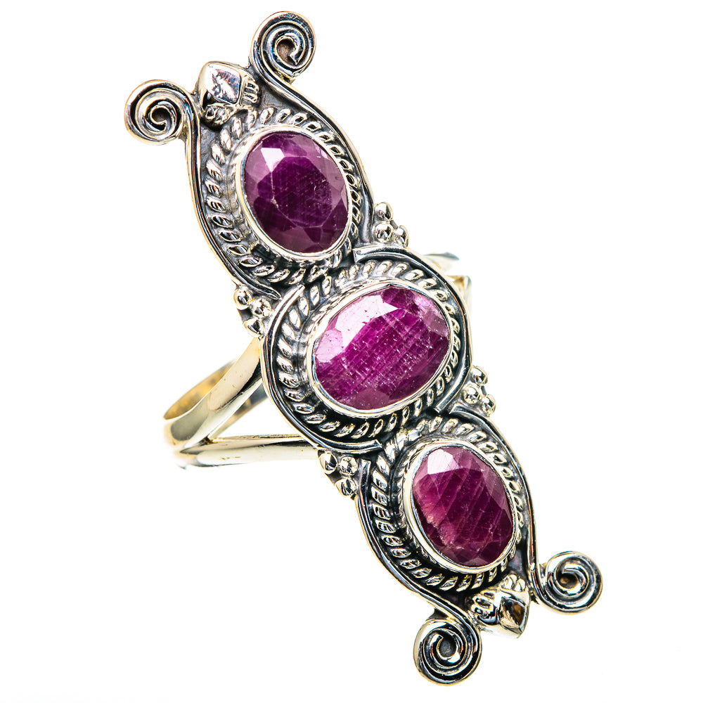 Ruby Rings handcrafted by Anasilvercos - RING98294