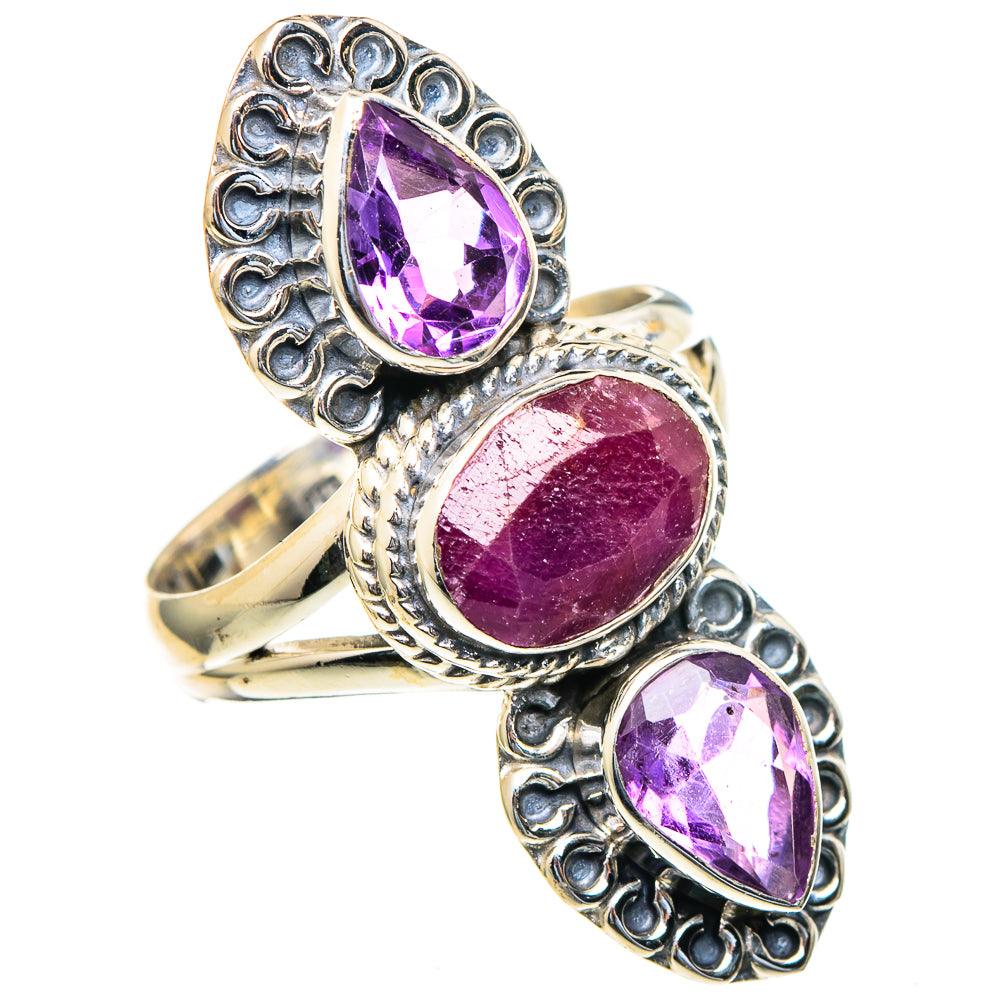 Ruby Rings handcrafted by Anasilvercos - RING98295
