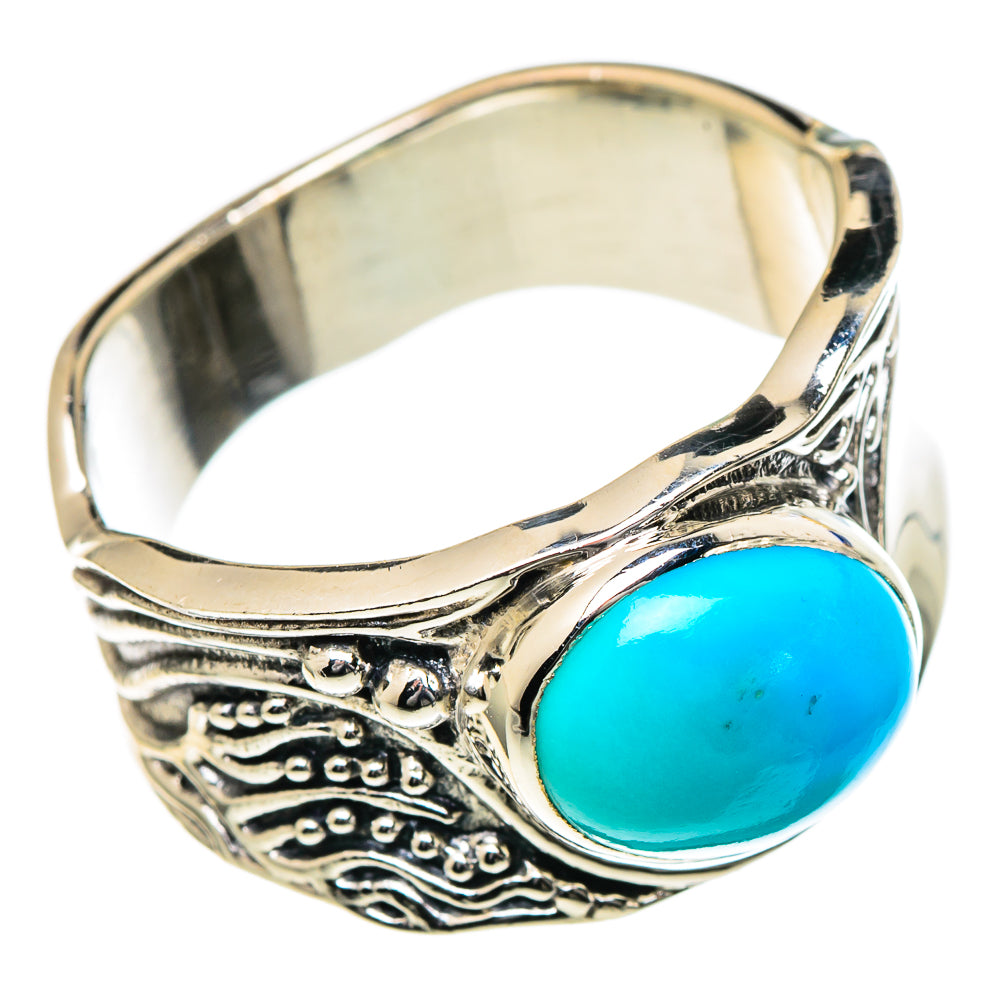 Larimar Rings handcrafted by Anasilvercos - RING98302