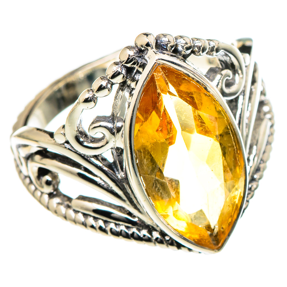 Citrine Rings handcrafted by Anasilvercos - RING98310
