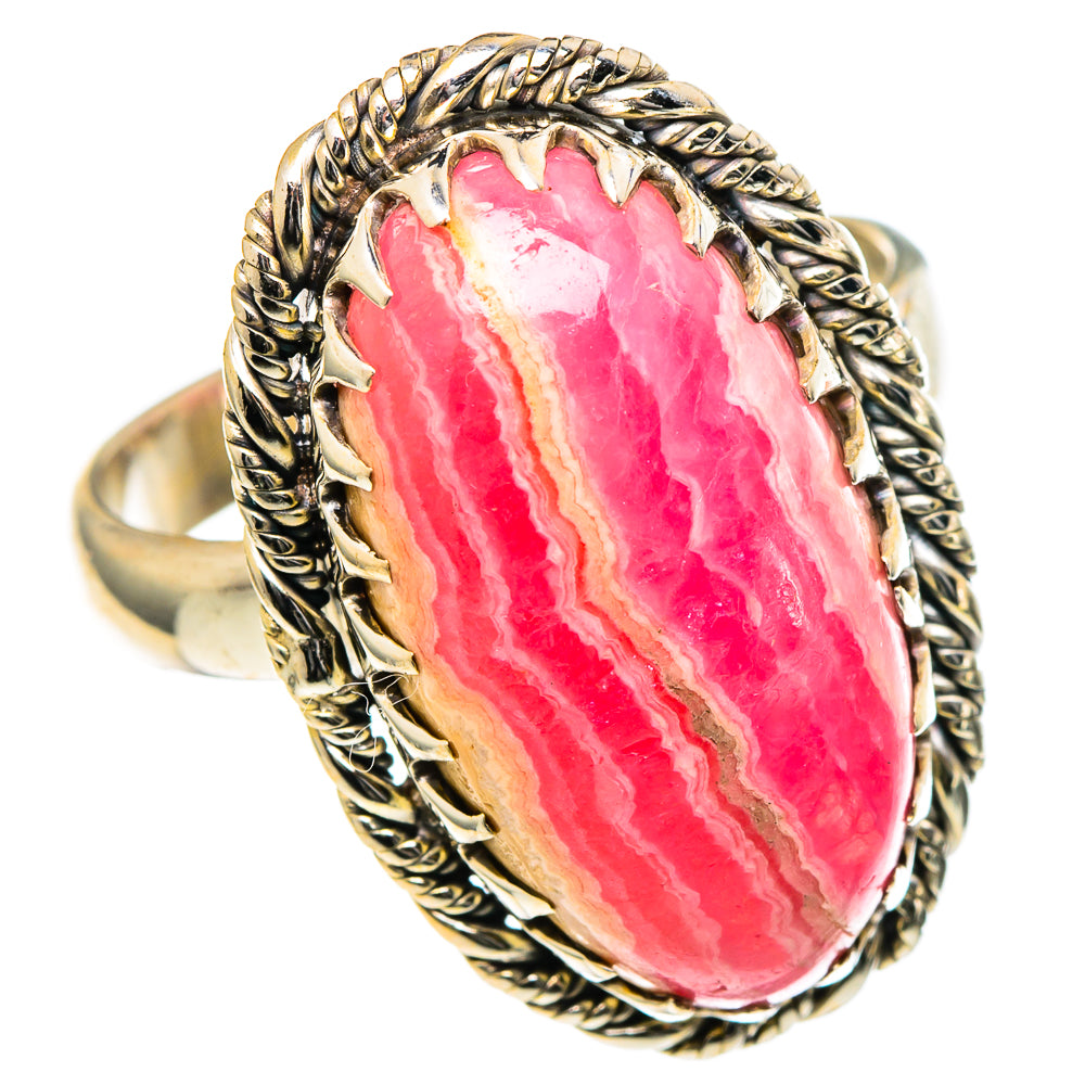 Rhodochrosite Rings handcrafted by Anasilvercos - RING98312