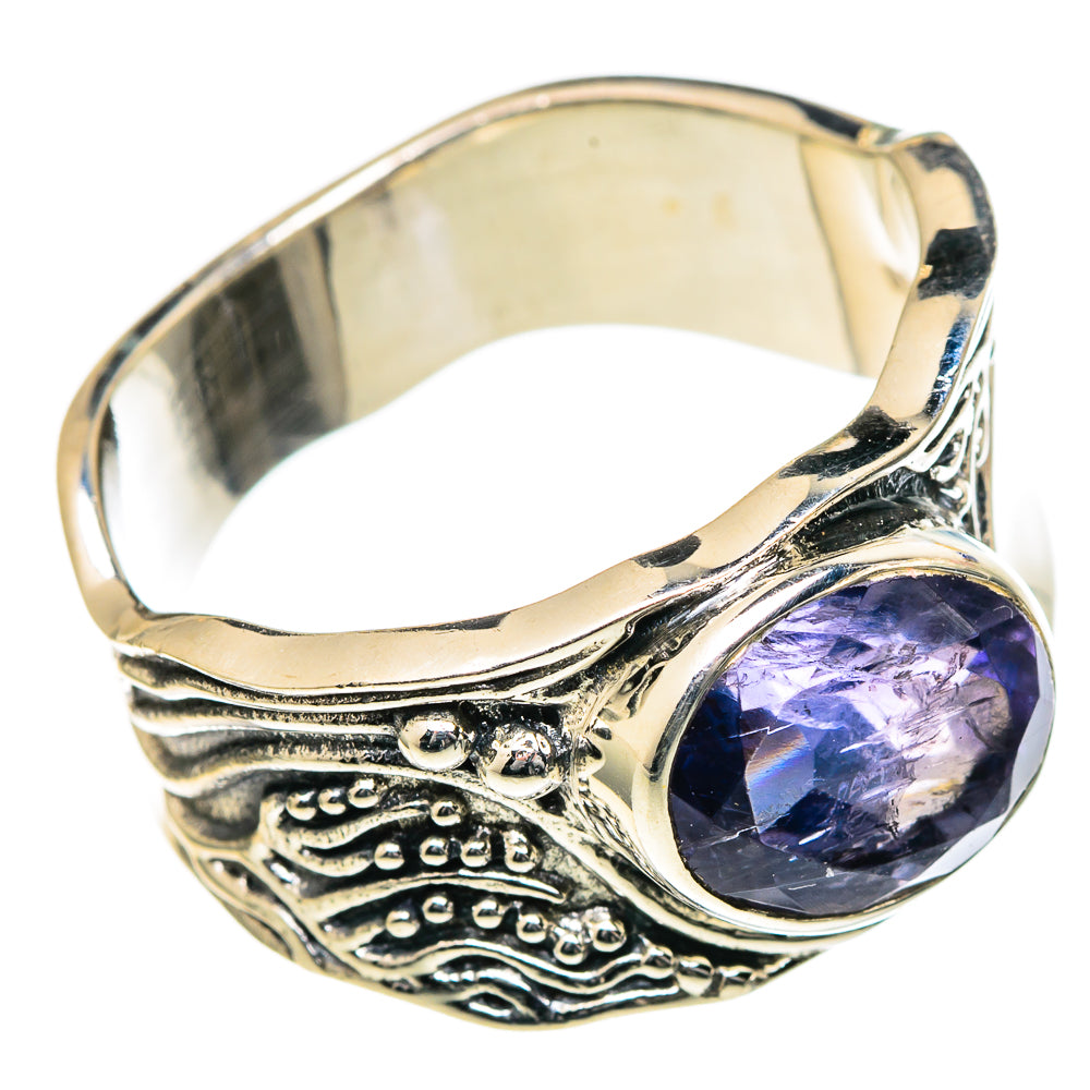 Violet Spinel Rings handcrafted by Anasilvercos - RING98324