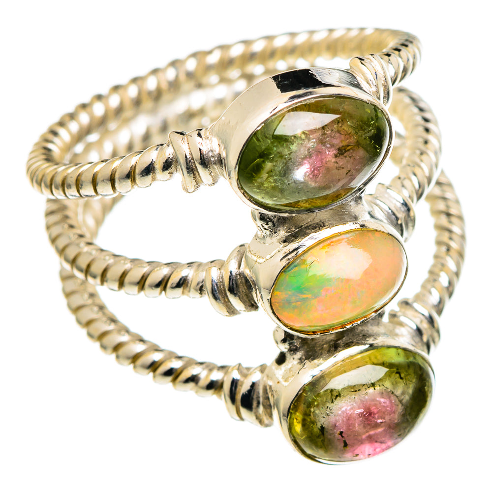 Ethiopian Opal Rings handcrafted by Anasilvercos - RING98335