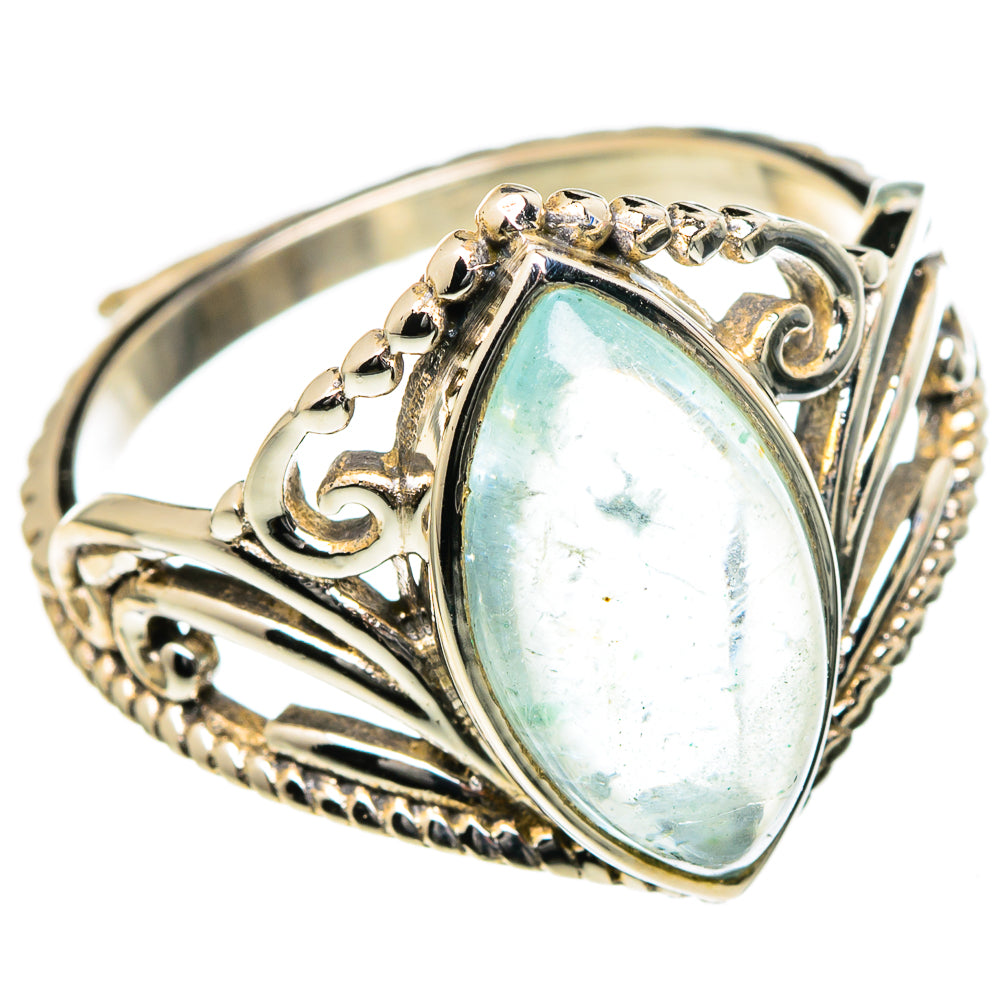 Aquamarine Rings handcrafted by Anasilvercos - RING98341