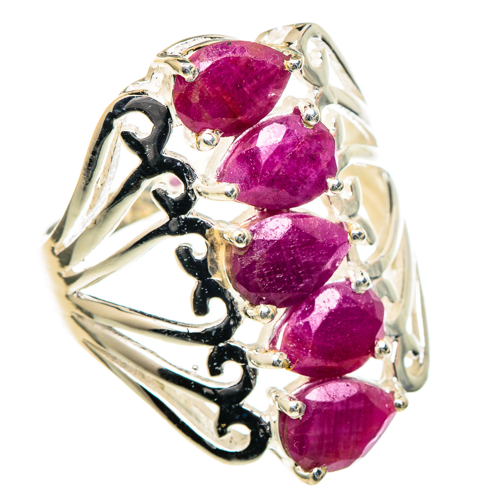 Ruby Rings handcrafted by Anasilvercos - RING98355
