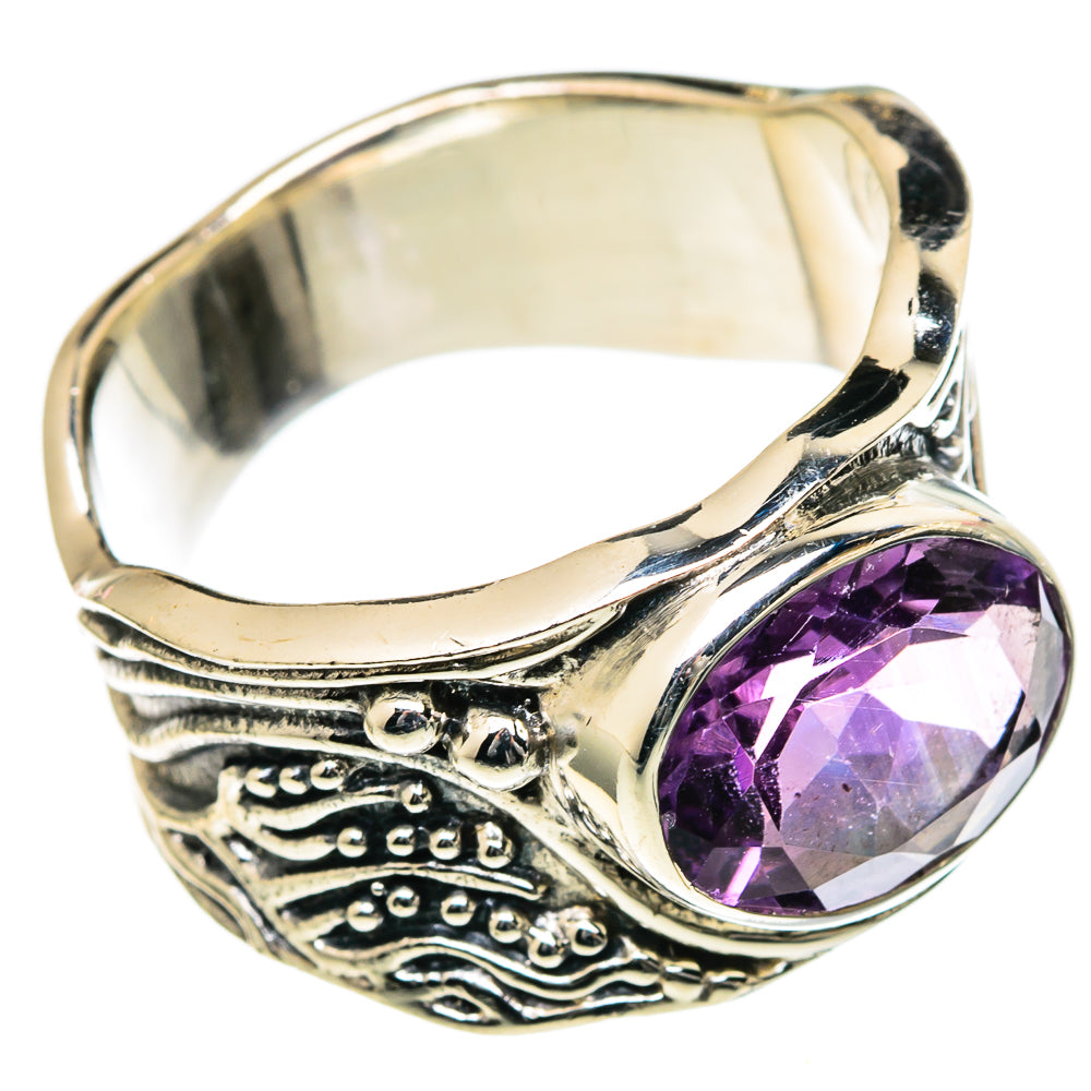 Amethyst Rings handcrafted by Anasilvercos - RING98367