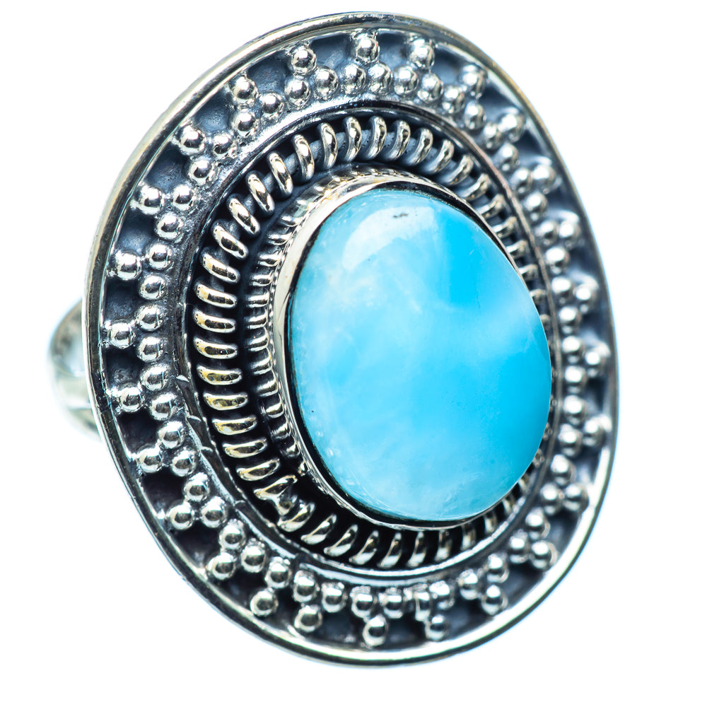 Larimar Rings handcrafted by Anasilvercos - RING983709
