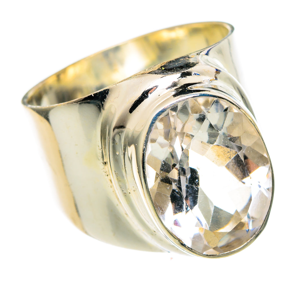 White Quartz Rings handcrafted by Anasilvercos - RING98370
