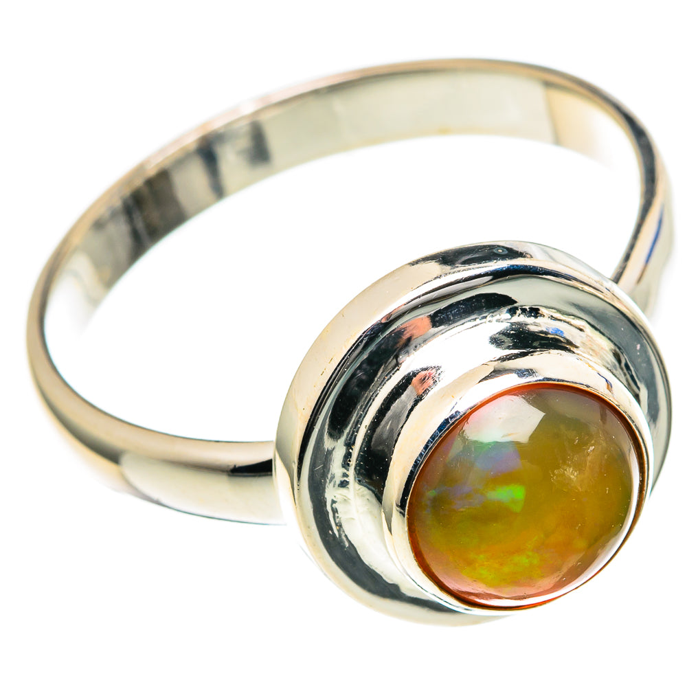 Ethiopian Opal Rings handcrafted by Anasilvercos - RING98374 - Photo 2