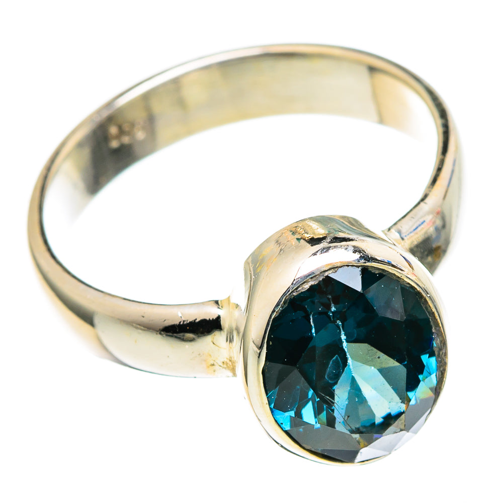Blue Spinel Rings handcrafted by Anasilvercos - RING98381
