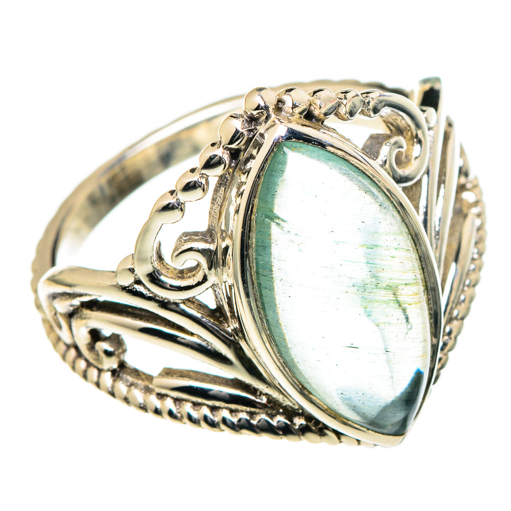 Prehnite Rings handcrafted by Anasilvercos - RING98384