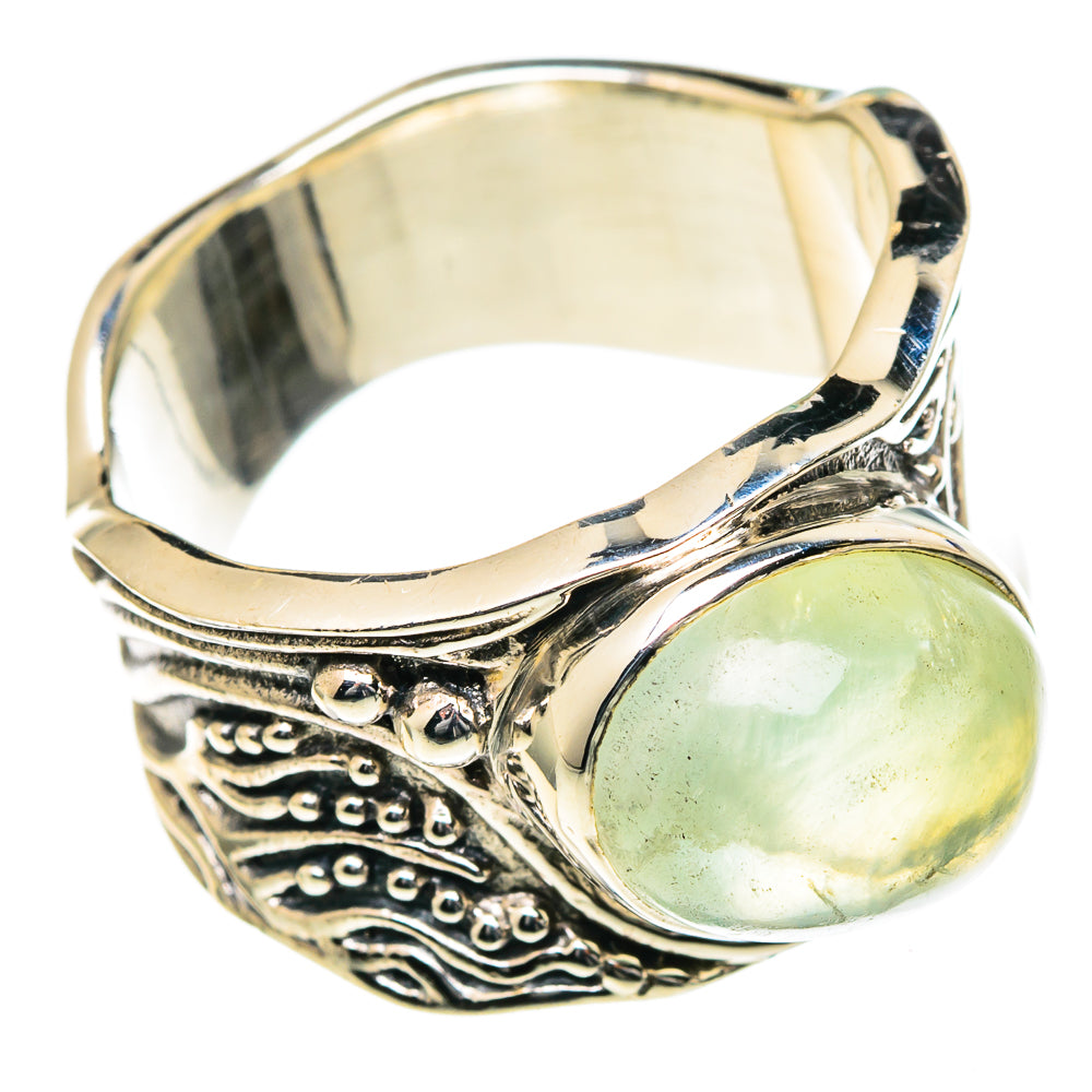Prehnite Rings handcrafted by Anasilvercos - RING98387 - Photo 2