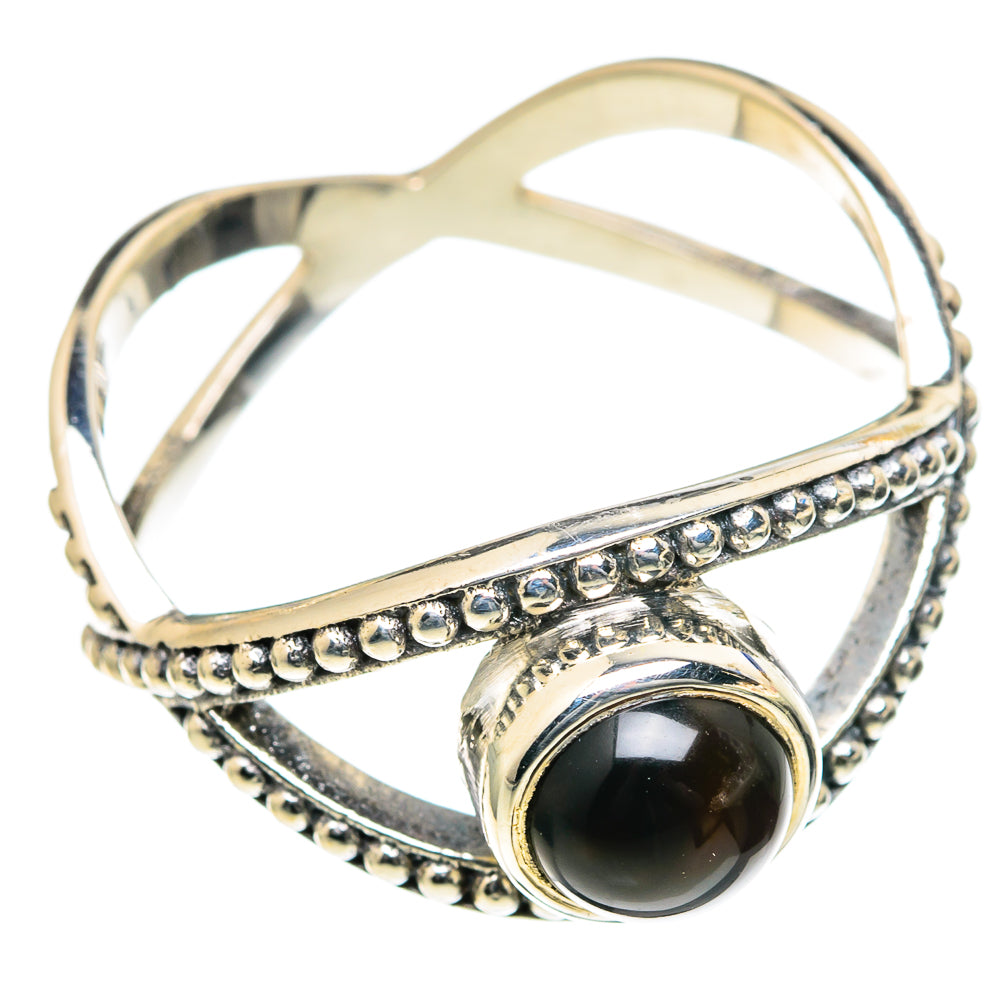 Black Onyx Rings handcrafted by Anasilvercos - RING98408