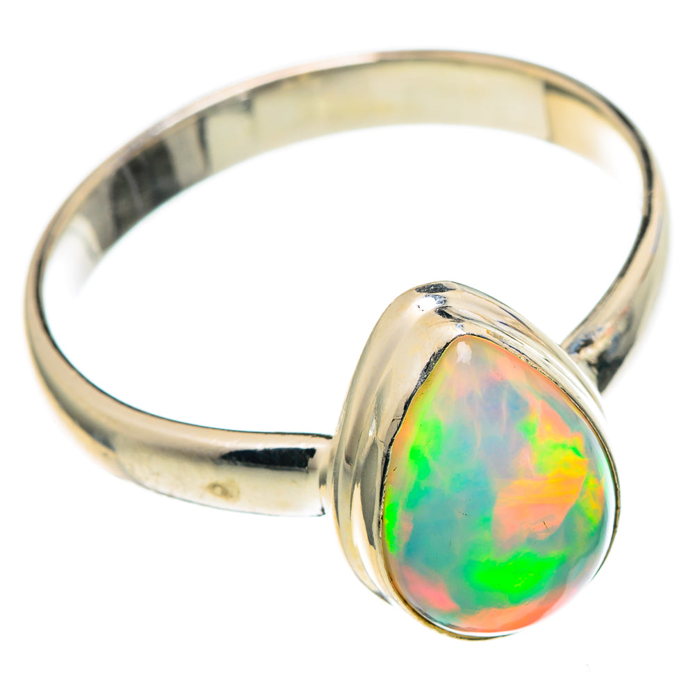 Ethiopian Opal Rings handcrafted by Anasilvercos - RING98413