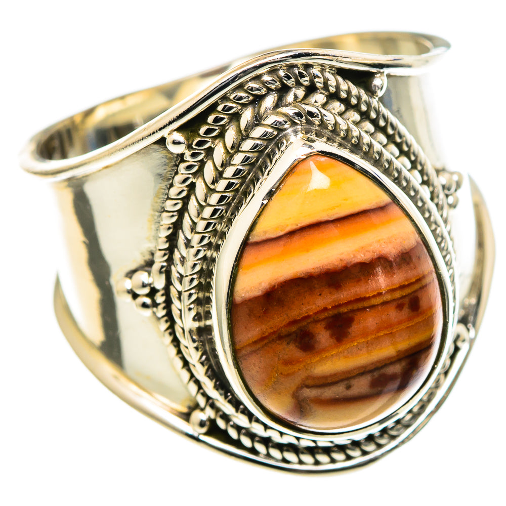 Mookaite Rings handcrafted by Anasilvercos - RING98426