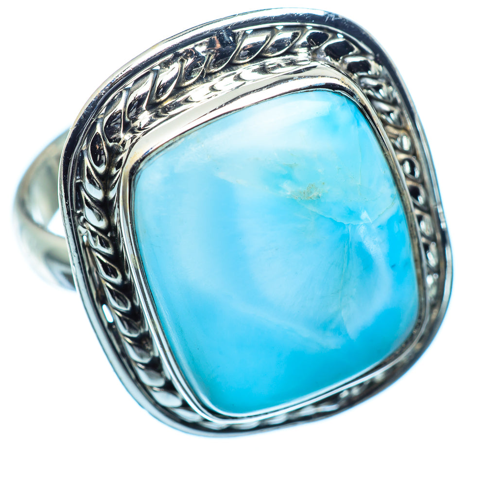 Larimar Rings handcrafted by Anasilvercos - RING984307
