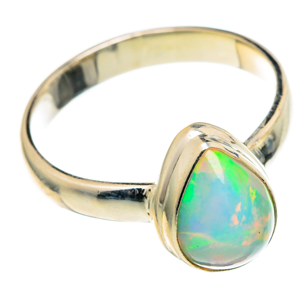 Ethiopian Opal Rings handcrafted by Anasilvercos - RING98449