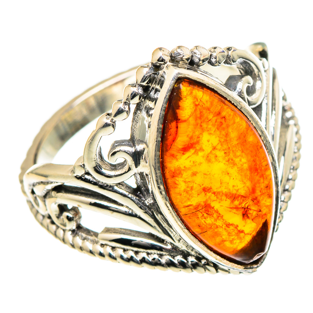 Baltic Amber Rings handcrafted by Anasilvercos - RING98461