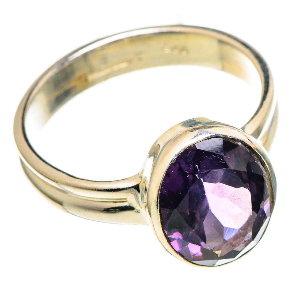 Purple Spinel Rings handcrafted by Anasilvercos - RING98471