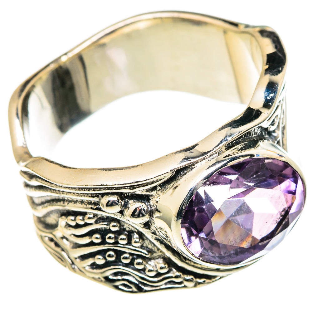Amethyst Rings handcrafted by Anasilvercos - RING98474