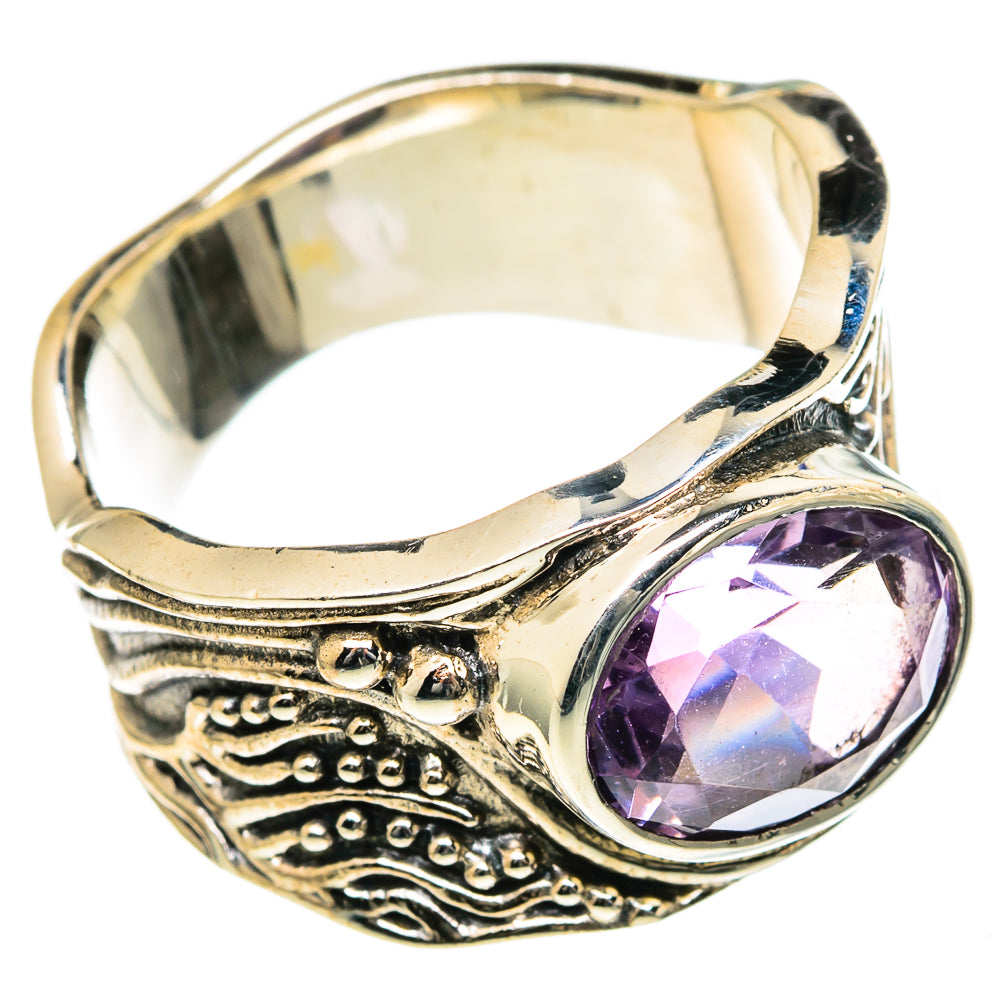 Amethyst Rings handcrafted by Anasilvercos - RING98501 - Photo 2