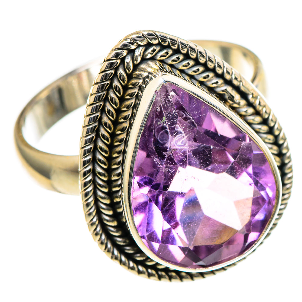 Amethyst Rings handcrafted by Anasilvercos - RING98503