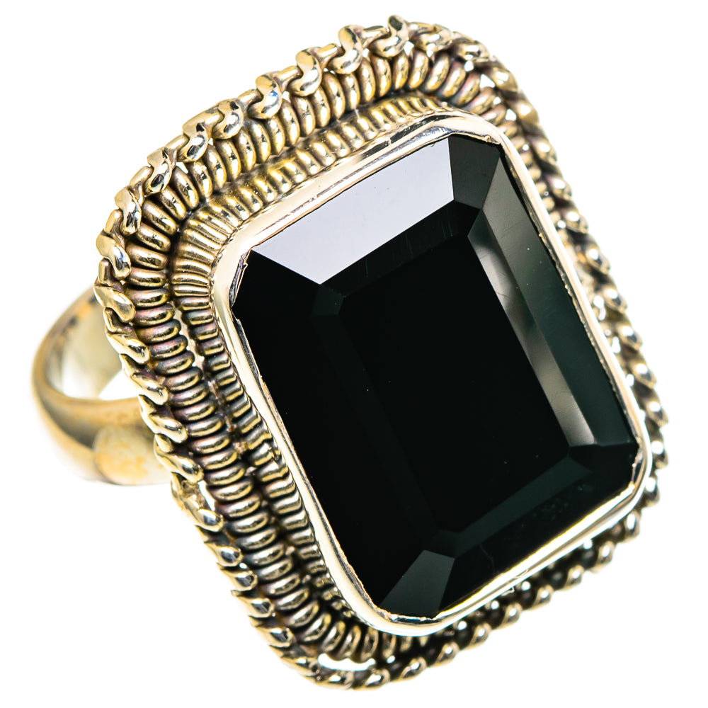 Black Onyx Rings handcrafted by Anasilvercos - RING98511