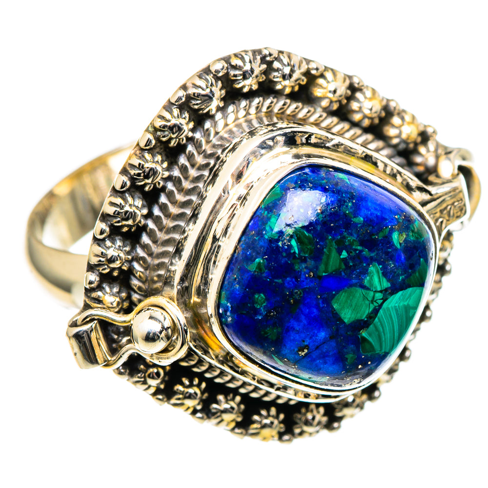 Azurite Rings handcrafted by Anasilvercos - RING98515