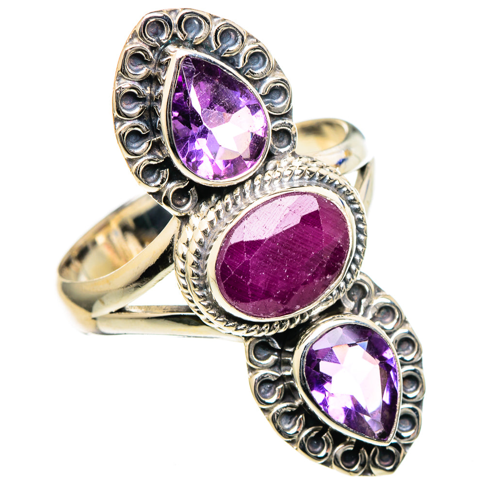 Ruby Rings handcrafted by Anasilvercos - RING98516