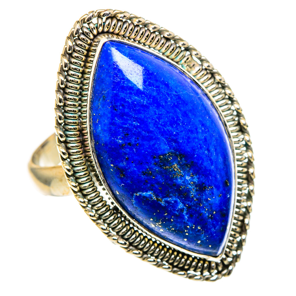 Lapis Lazuli Rings handcrafted by Anasilvercos - RING98524