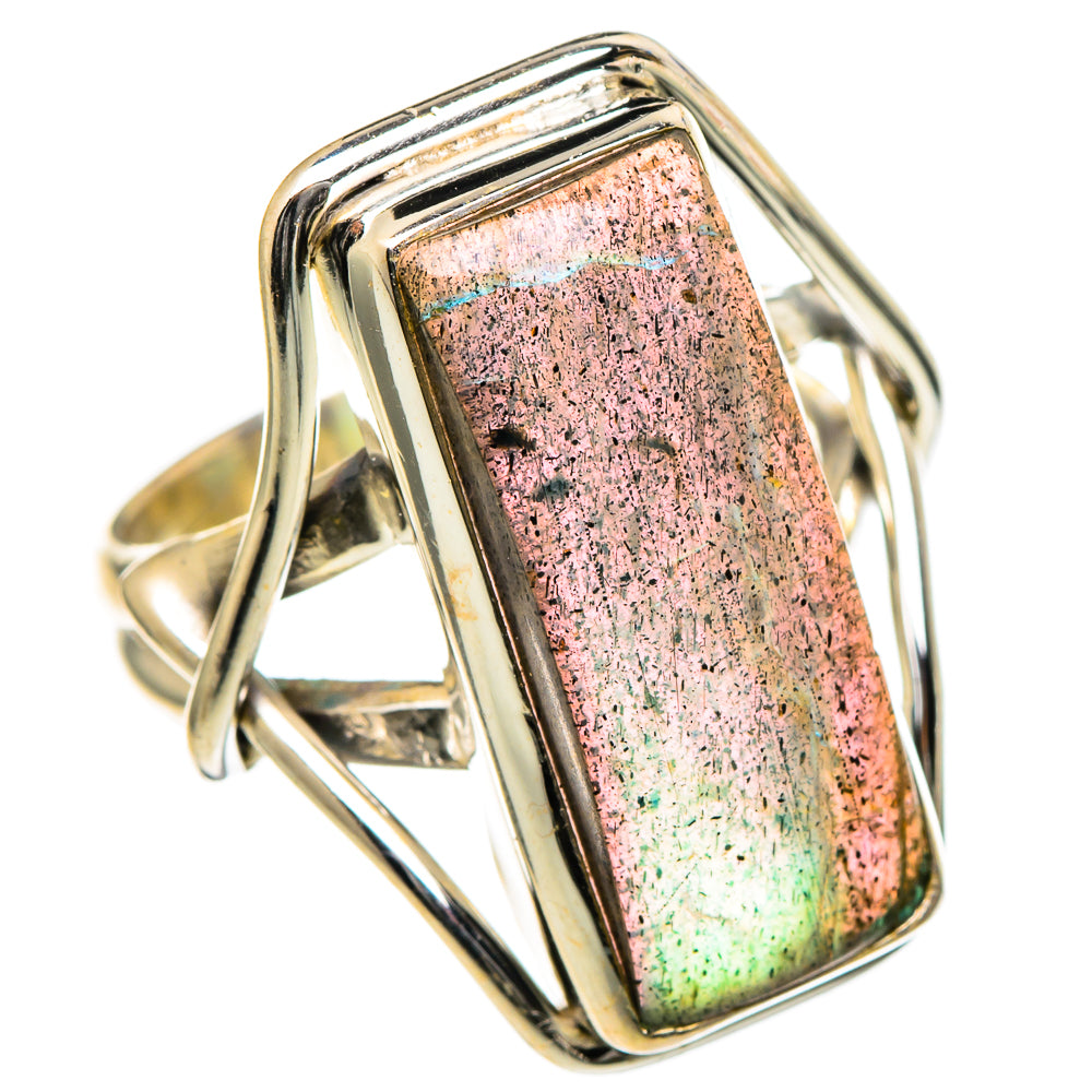 Labradorite Rings handcrafted by Anasilvercos - RING98529