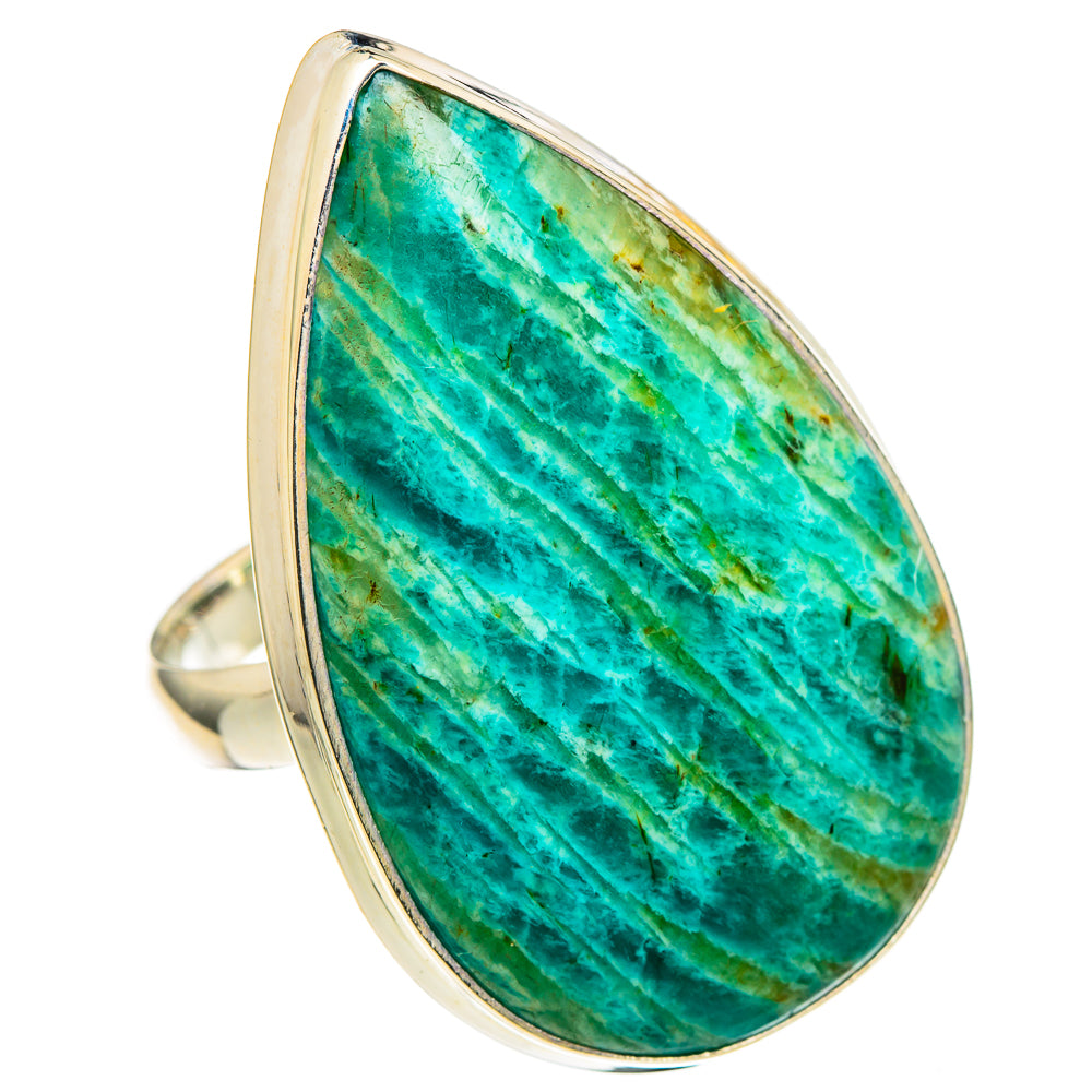 Amazonite Rings handcrafted by Anasilvercos - RING98531