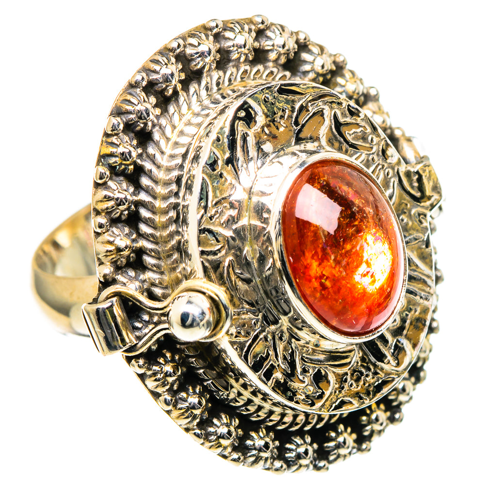 Sunstone Rings handcrafted by Anasilvercos - RING98538
