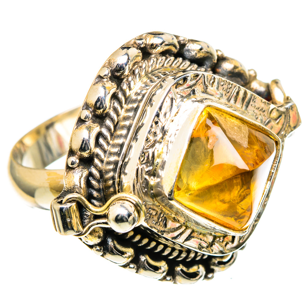 Citrine Rings handcrafted by Anasilvercos - RING98541