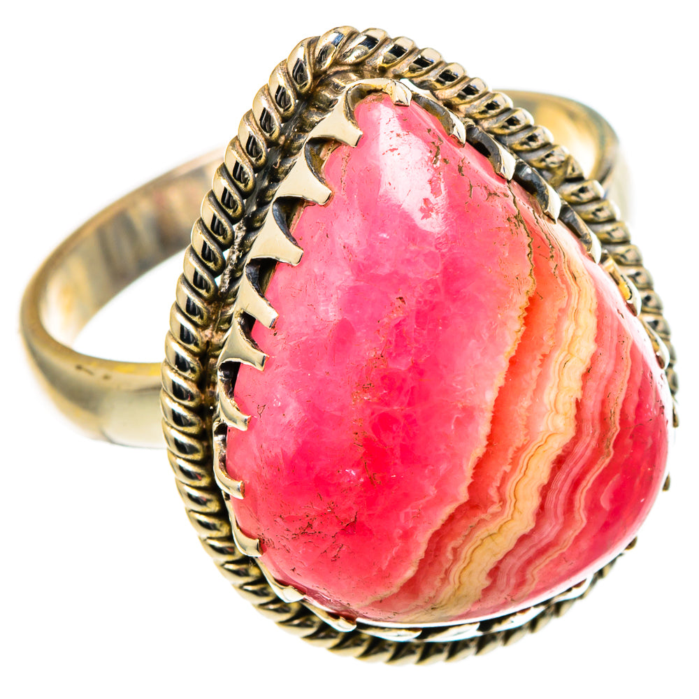 Rhodochrosite Rings handcrafted by Anasilvercos - RING98543 - Photo 2