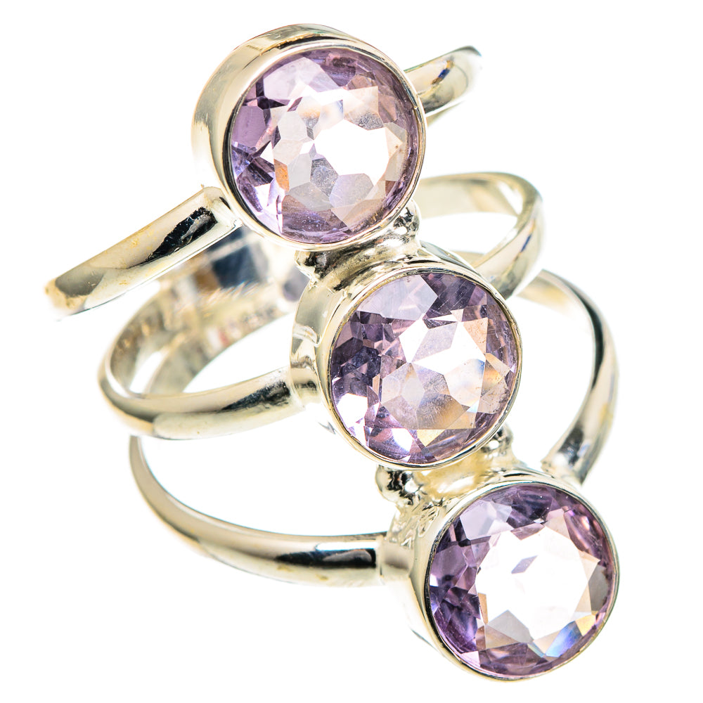 Kunzite Rings handcrafted by Anasilvercos - RING98546