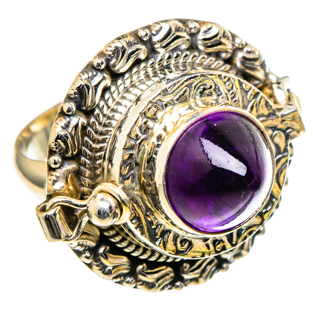Amethyst Rings handcrafted by Anasilvercos - RING98548